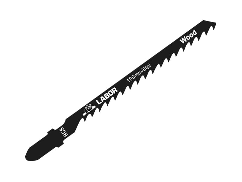 Labor Hcs Jig Saw Blades - Wood | 100Mm | Per 5 LABZBJ00700