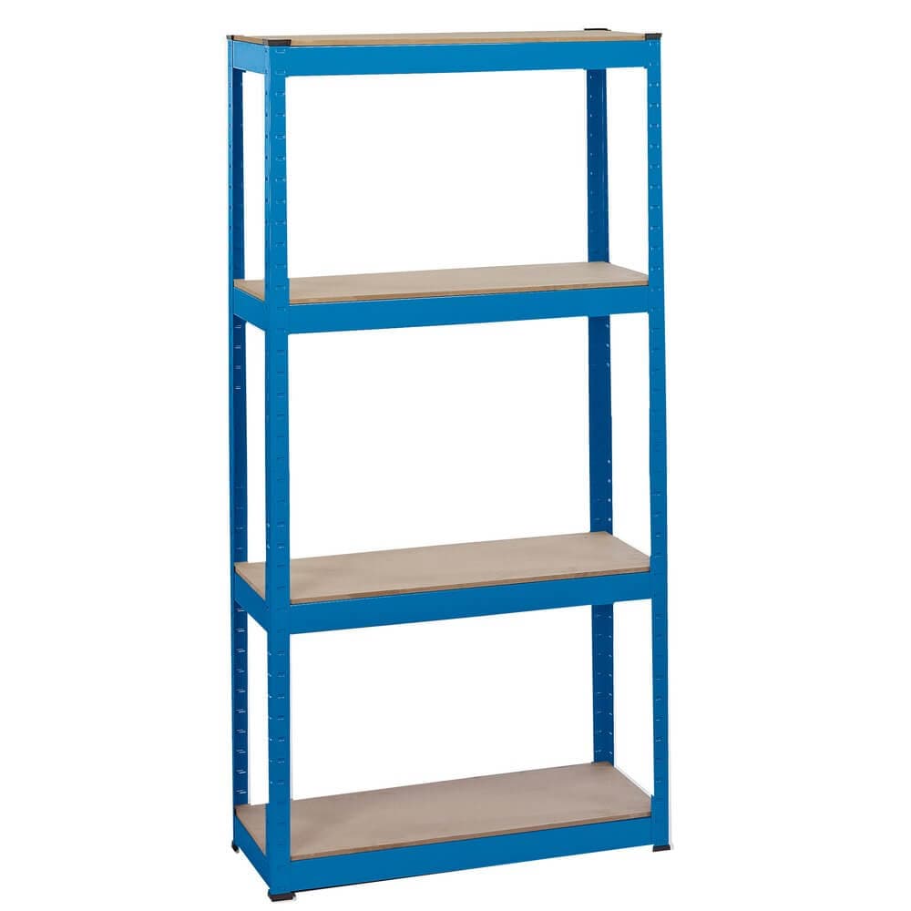 Draper 21658 Steel Shelving Unit 4 Shelves L760 X W300 X H1520Mm each