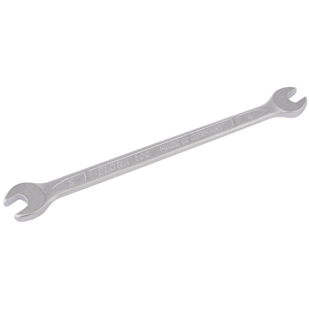 Elora 01797 Long Metric Double Open End Spanner 4 X 5Mm each