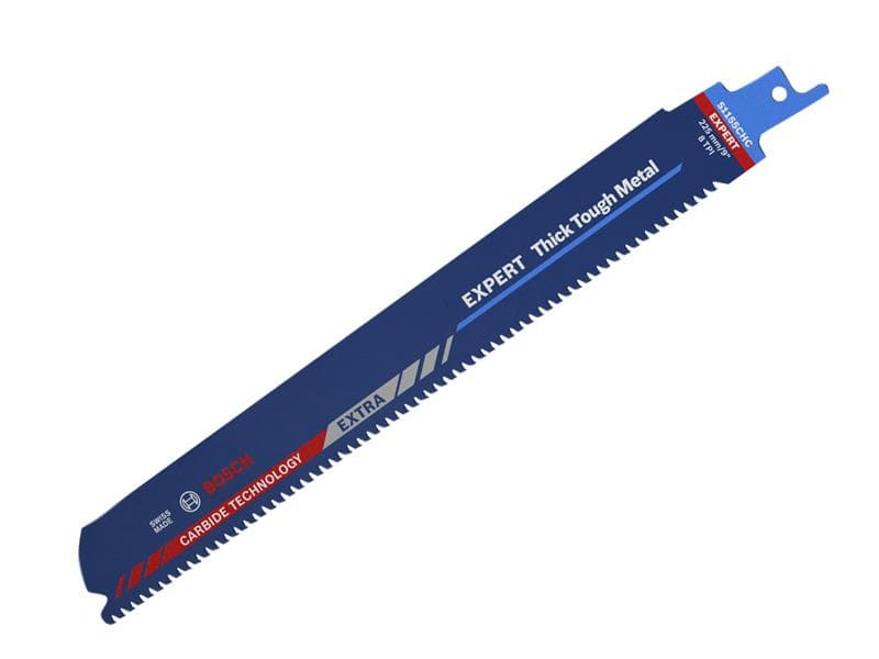 Bosch Powertool Accessories 2608900370 Expert Thick Tough Metal S1155Chc Reciprocating Blade 225Mm X 8 Tpi (Pack 10)