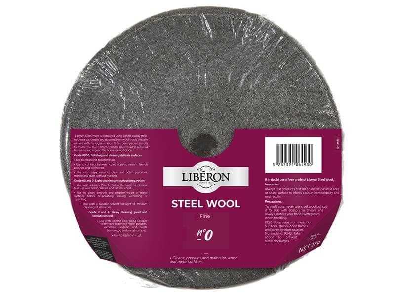 Liberon Steel Wool Grade 0 Fine 1Kg 126941