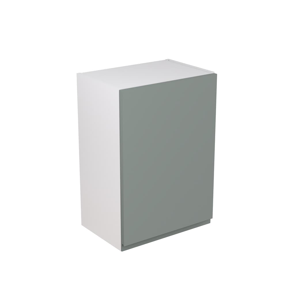 Kitchen Kit Flatpack 500 Wall Kitchen Cabinet J-Pull Ultra Matt Sage Green