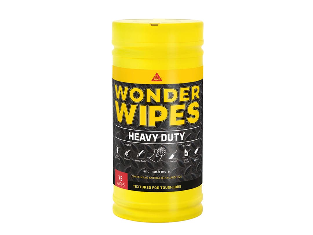 Everbuild Sika Heavy-Duty Wonder Wipes (Tub 75) 467443