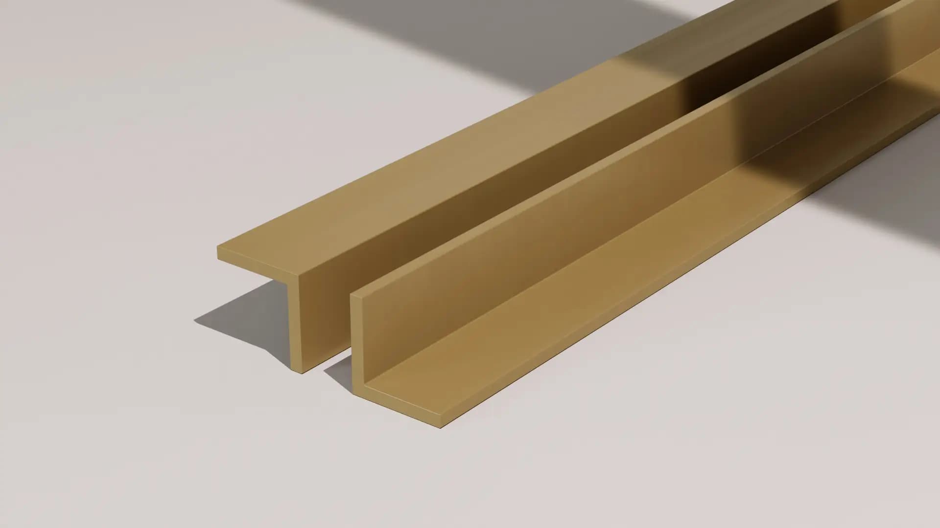 Composite Cladding Trims – 50x50mm – Natural Oak – 3m