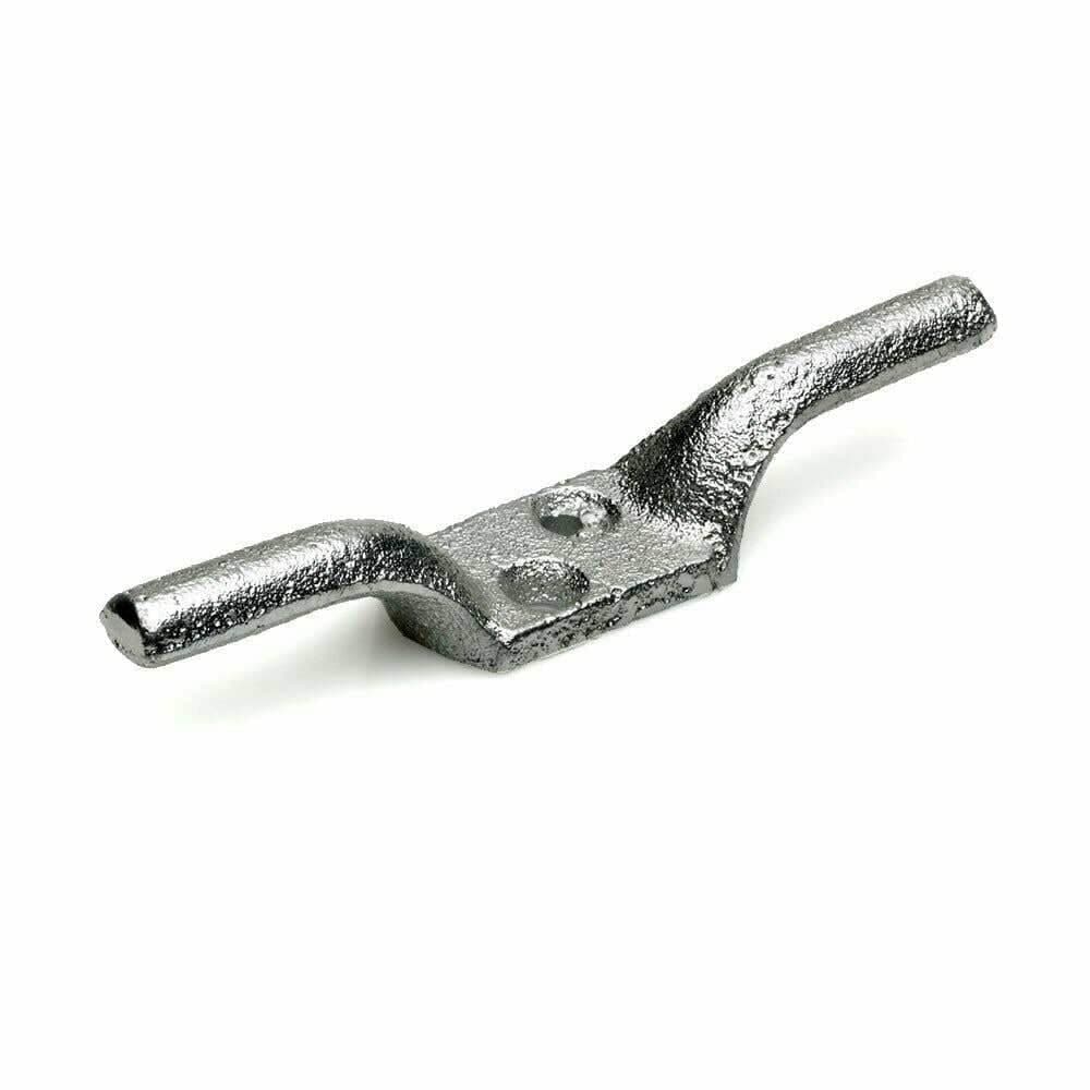 Cleat Hooks - 5" (inch) - Galvanised- Pack of 10 - Hiatt Hardware