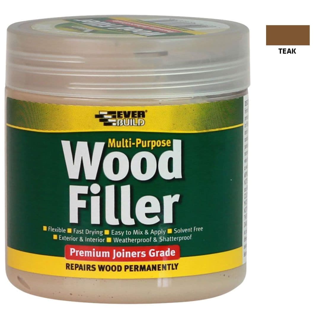 Everbuild Mp Wood Filler Teak 250Ml