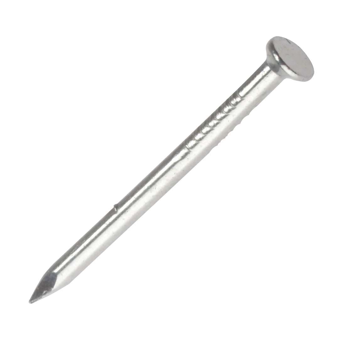 Donquichotte DONMN2530 Don Quichotte Masonry Nail Light Gauge - Zinc Galvanised 2.5 X 30Mm (Box Of 100)