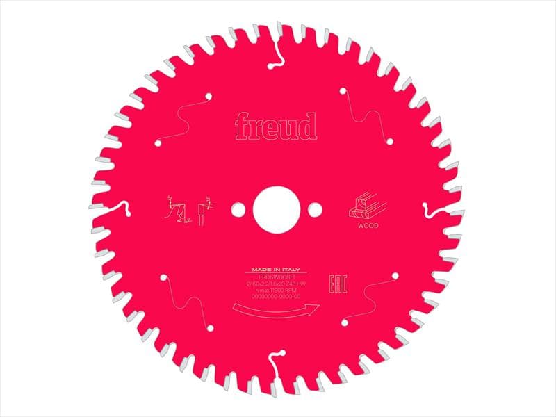 Freud F03FS09687 Wood Circular Saw Blade 165 X 20 X 1.7/1.3Mm X 40T