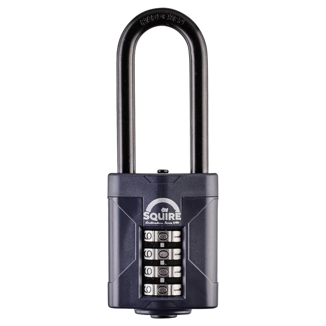 Squire Henry Squire Cp50/2.5 Combination Padlock 4 Wheel Extra Long Shackle 50Mm