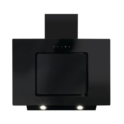 CDA EVA70BL 70cm Angled Cooker Hood Black