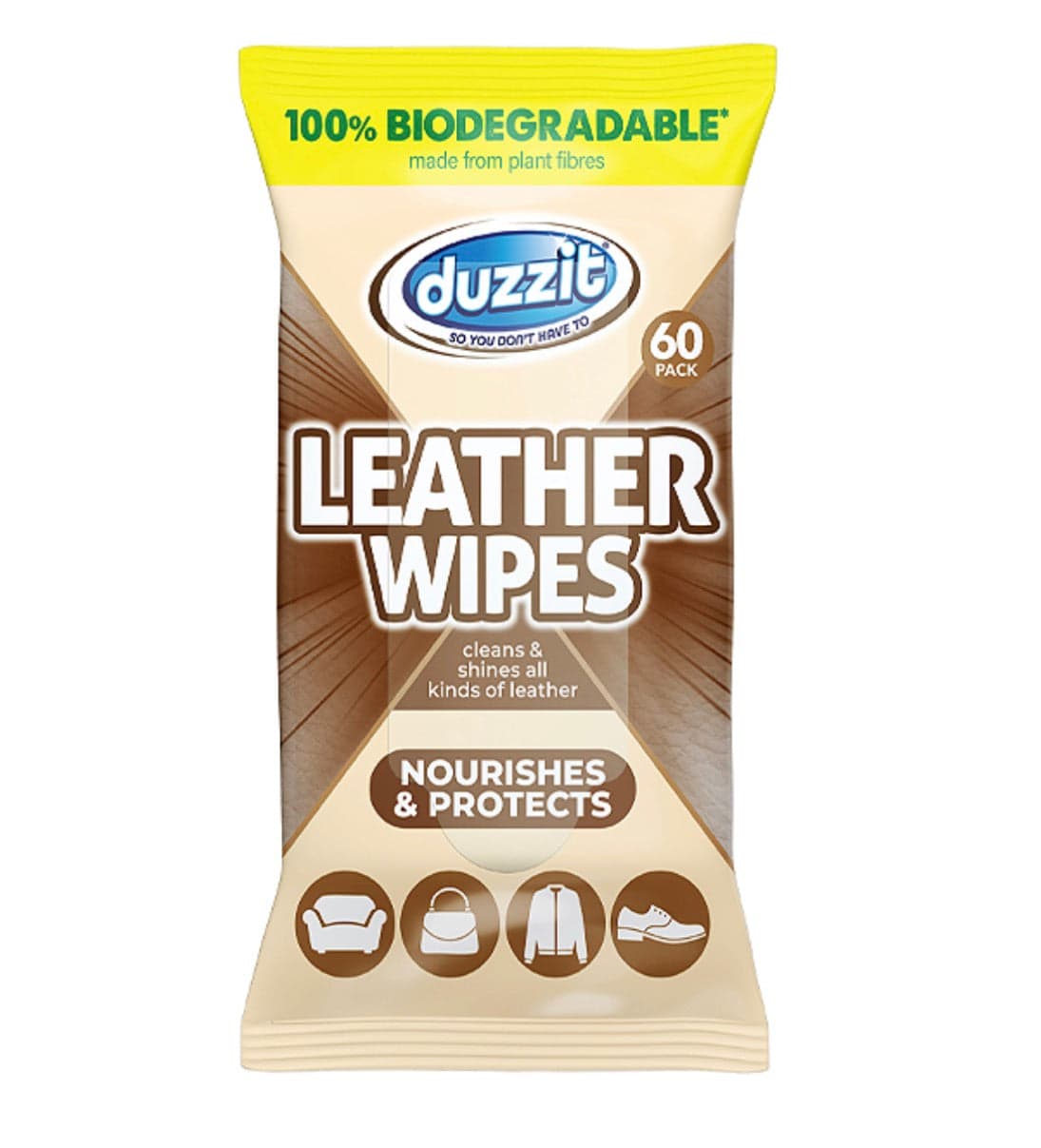 Duzzit leather cleaning wipes