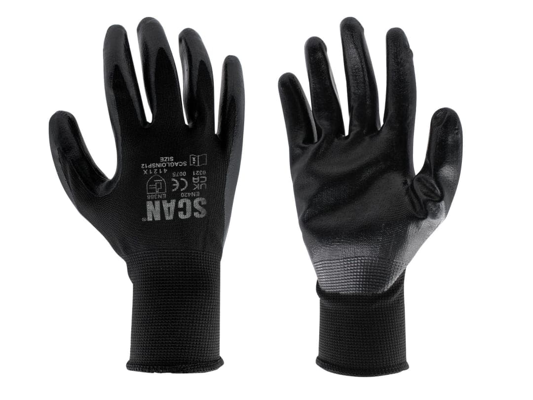 Scan Seamless Inspection Gloves - XL (Size 10) (Pack 12)