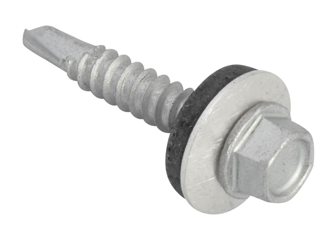 ForgeFix TechFast Hex Head Roofing Screw Self-Drill Light Section 5.5 x 32mm Pack 100 TFHL5532