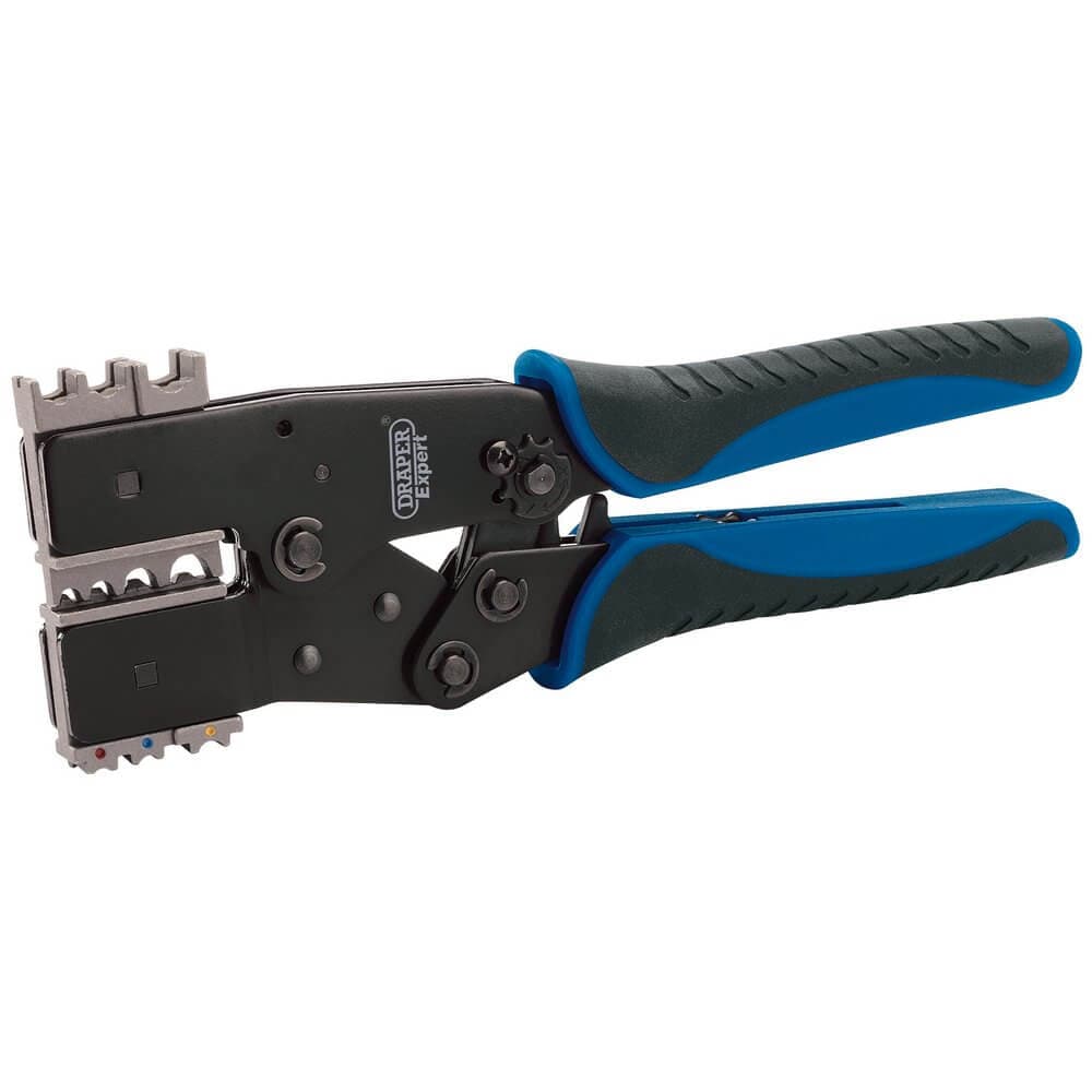 Draper Expert 64336 Quick Change Ratchet Action Crimping Tool 220Mm each