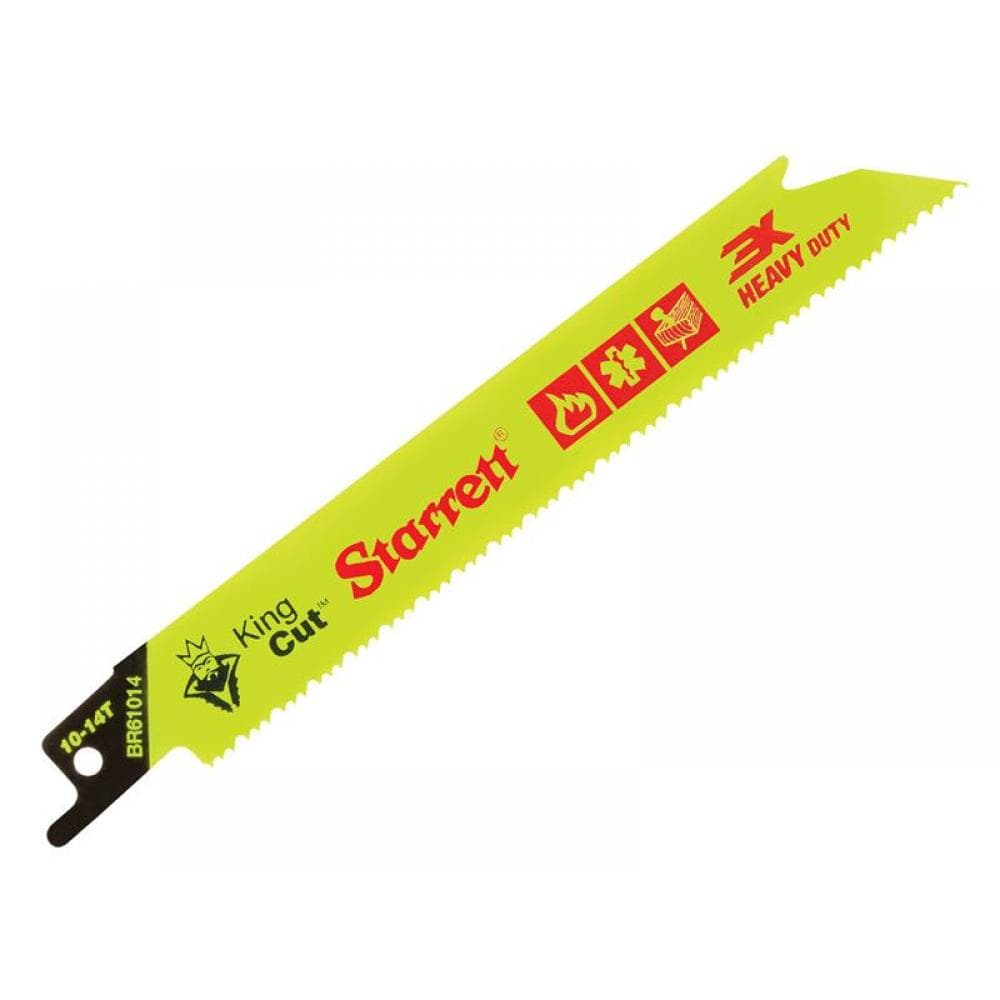 Starrett BR61014-5 Br61014-5 Bi-Metal King Cut™ Demolition Blade 152Mm 10-14 Tpi (Pack 5)