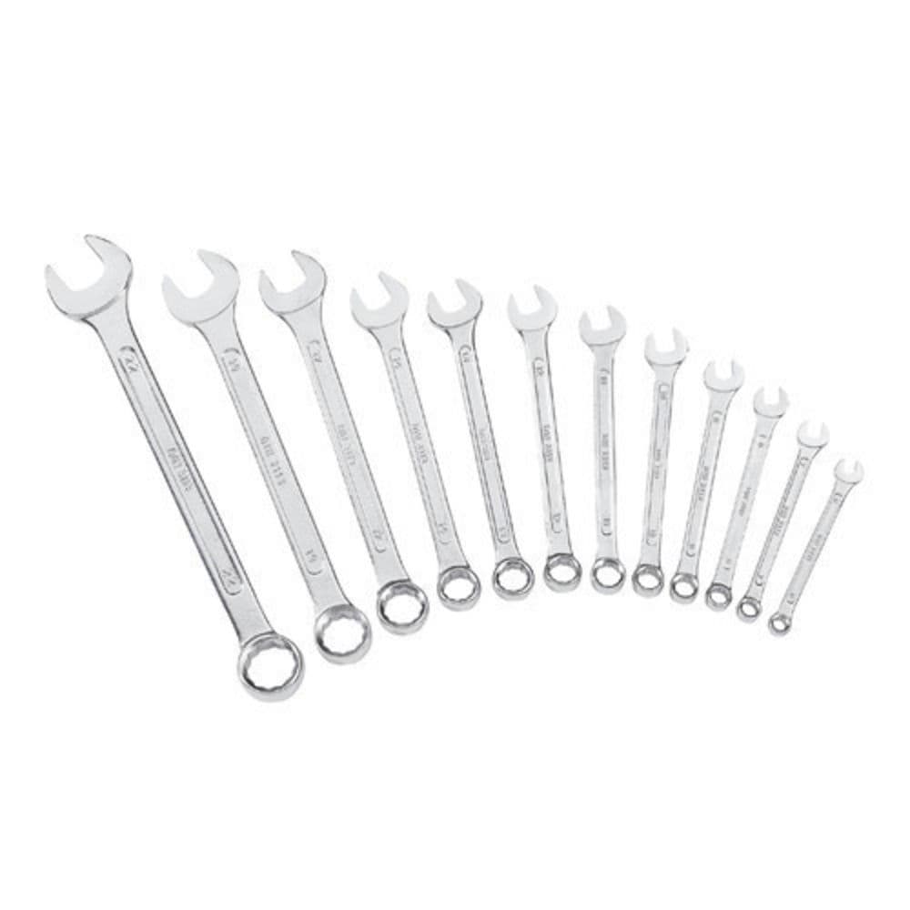 Clarke 1801636 Cht636 12 Piece Combination Spanner Set - Metric