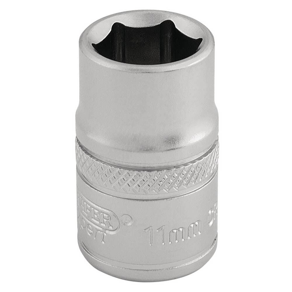 Draper Expert 16536 6 Point Metric Socket 3/8in Sq. Dr. 11Mm each