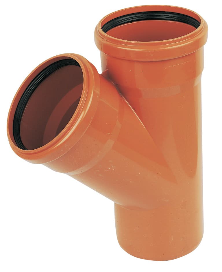 Floplast 110Mm X 45* U/G Junction-Ds D210