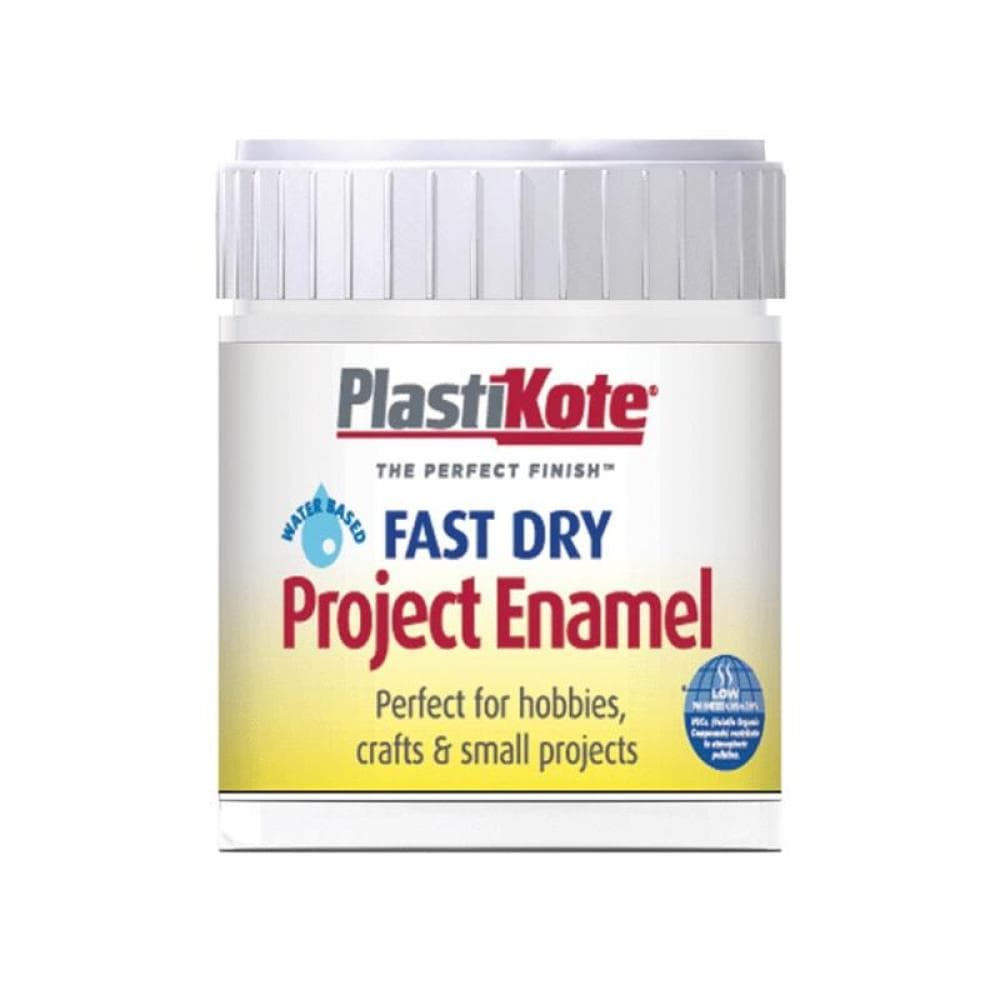 Plastikote 440026 Fast Dry Enamel Paint B26 Bottle Clear 59Ml