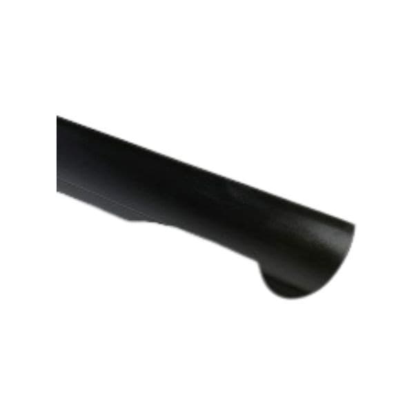 Davant 112Mm Half Round Black Gutter In 4M Lengths (Sold In Multiples Of 6 Only) RWG4B