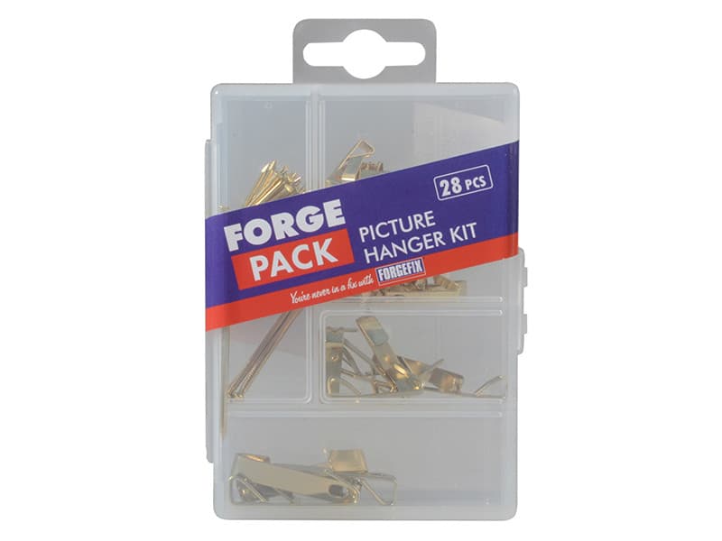 Forgefix FPPICTSET Picture Hook Kit Forgepack 28 Piece