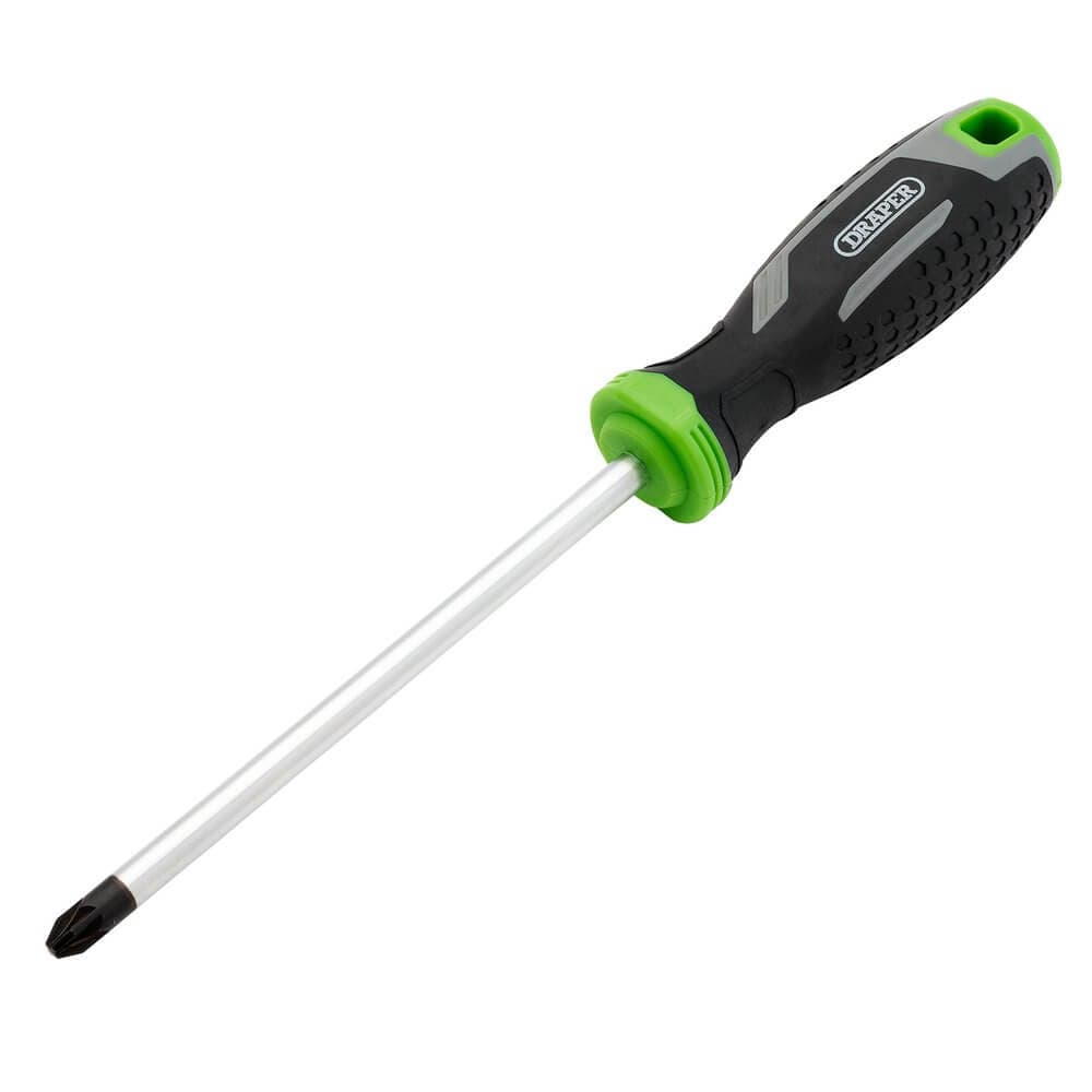 Draper Pozi Soft Grip Screwdriver Pz3 X 150Mm Pk 1 13375