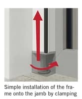 Sub-frame For Fly Screen Door, White Fly Screen Accessories