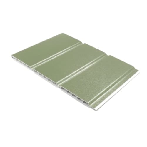 300mm Chartwell Green Woodgrain Hollow Soffit Board - 10mm x 5mtr - Pack of 4