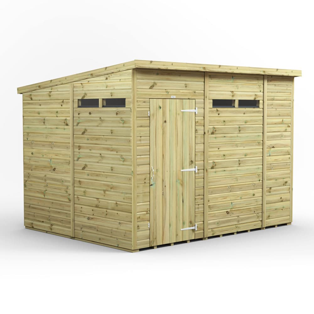 Powersheds 10x8 Premium Powersheds Security Pent