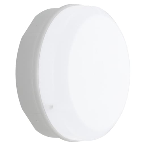 Luceco LBM290W11S40 Mosi 12W LED Amenity Bulkhead White 1150LM IP65