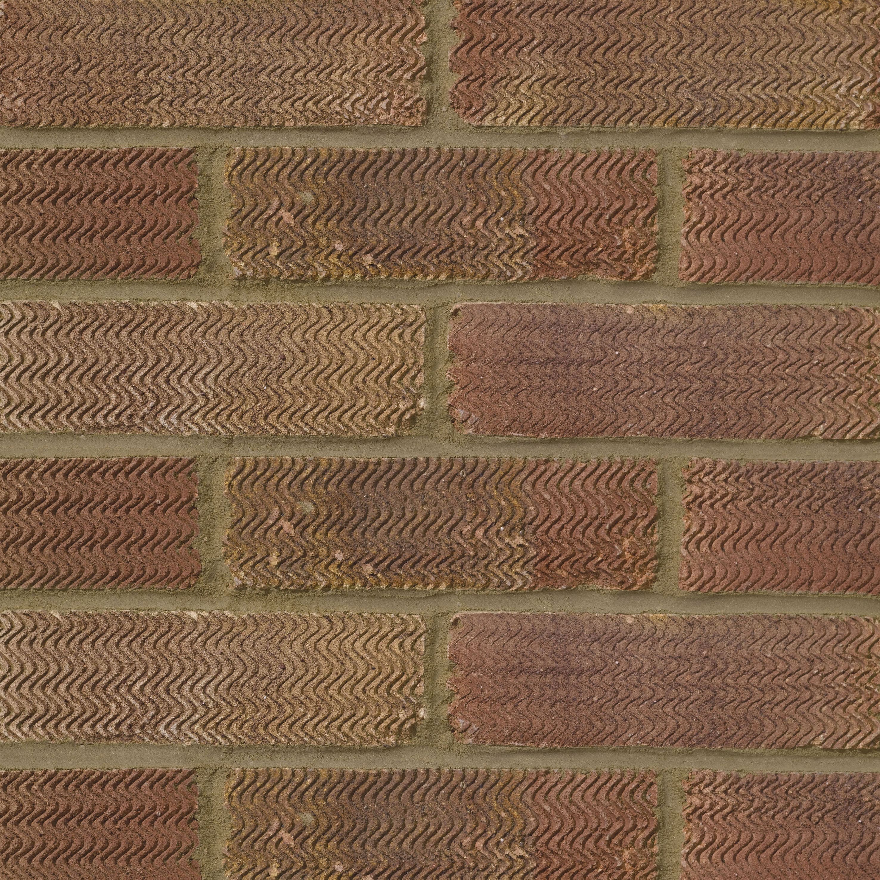London Brick Company Brown Clay Rustic Antique Facing Brick - Pack of 390, Size: 215x102.50x65mm