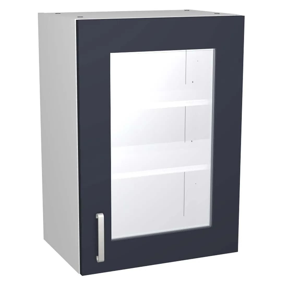 Verona Navy 500Mm Glass Wall Unit