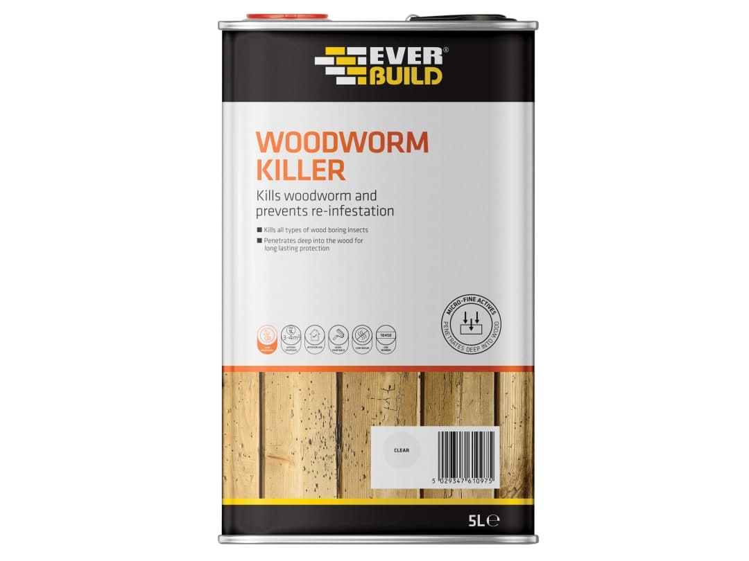 Everbuild Sika Woodworm Killer 5 litre 483790