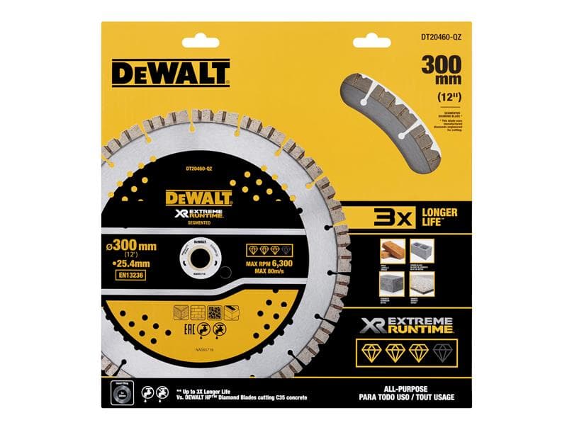 Dewalt DT20460-QZ Elite Series™ All Purpose Diamond Wheel 305 X 25.4Mm