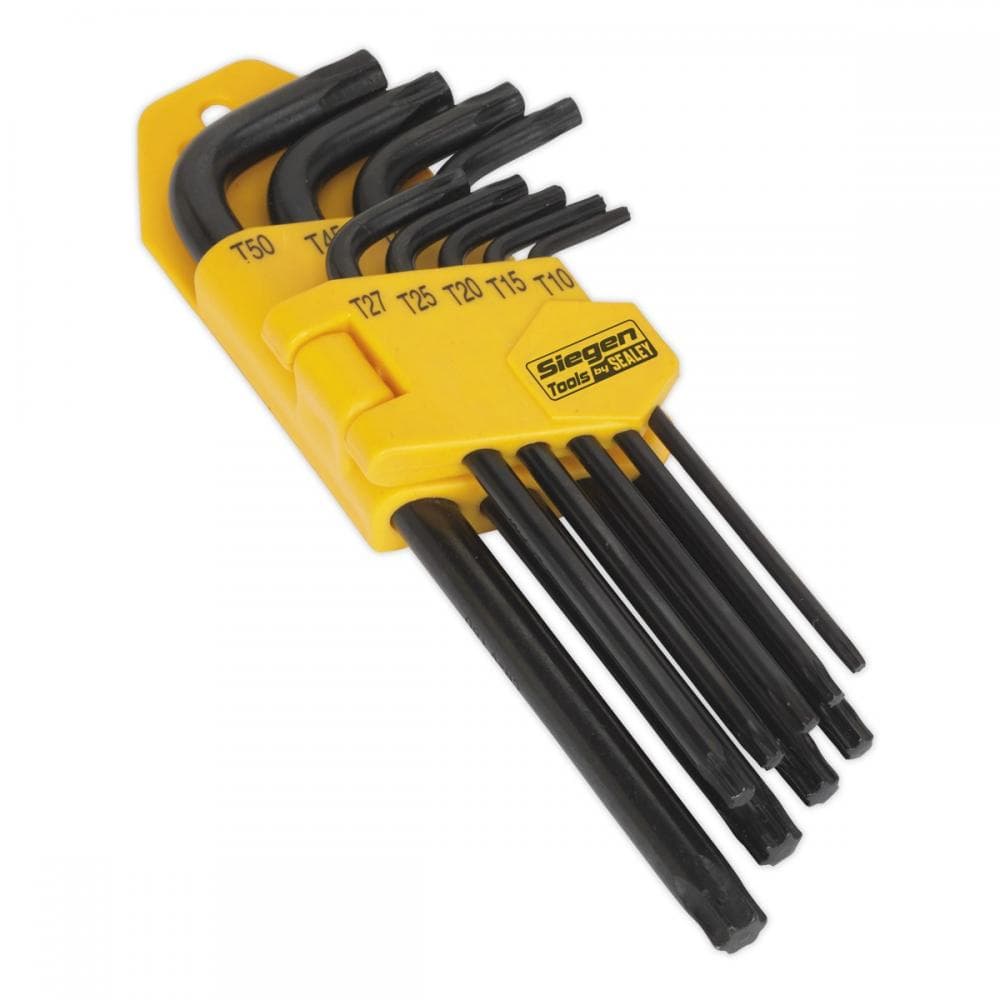 Sealey S01095 Trx-Star* Key Set 9Pc Long