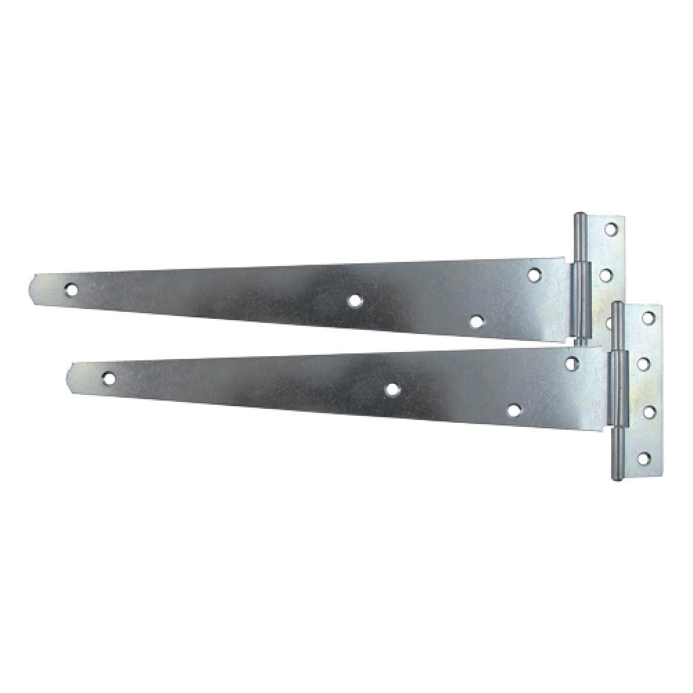 Timco MTH10G Pair Of Medium Tee Hinges - Hot Dipped Galvanised 10in