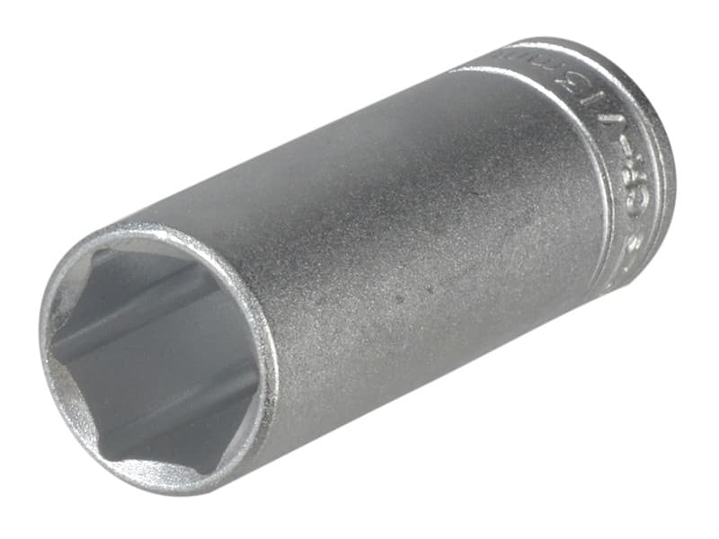 Teng M140613 Hexagon Socket Deep 6 Point Regular 1/4In Drive 13Mm