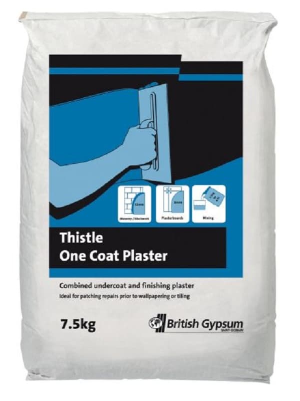 Artex Thistle One Coat Plaster 7.5Kg