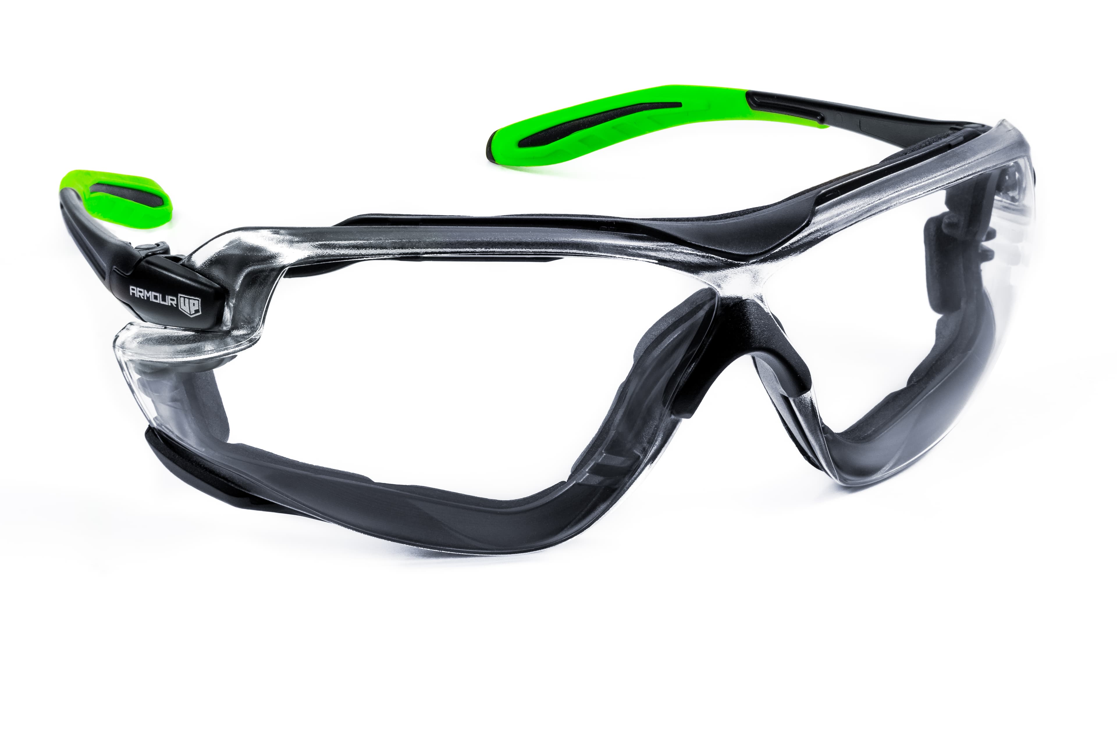 Armour Up Sealed Safety Glasses Clear Lens