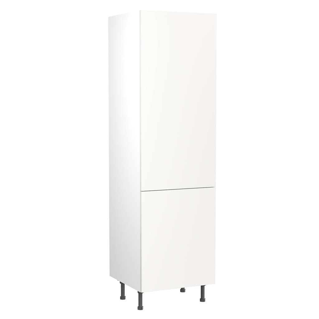 Flatpack Fridge & Freezer Housing Slab Super Gloss White