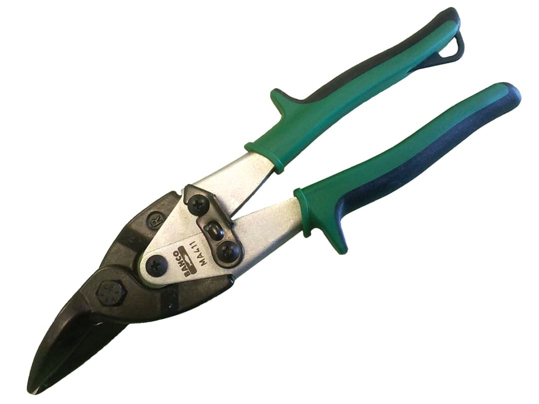 Bahco MA411 Green Aviation Compound Snips Right Cut 250mm (10in) MA411