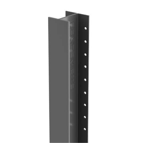 Durapost Composite Fencing Post - 3000mm Anthracite Grey