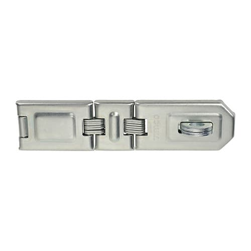 Timco PHS200 Double Hinged Hasp & Staple - Zinc 200Mm Blister Pack 1