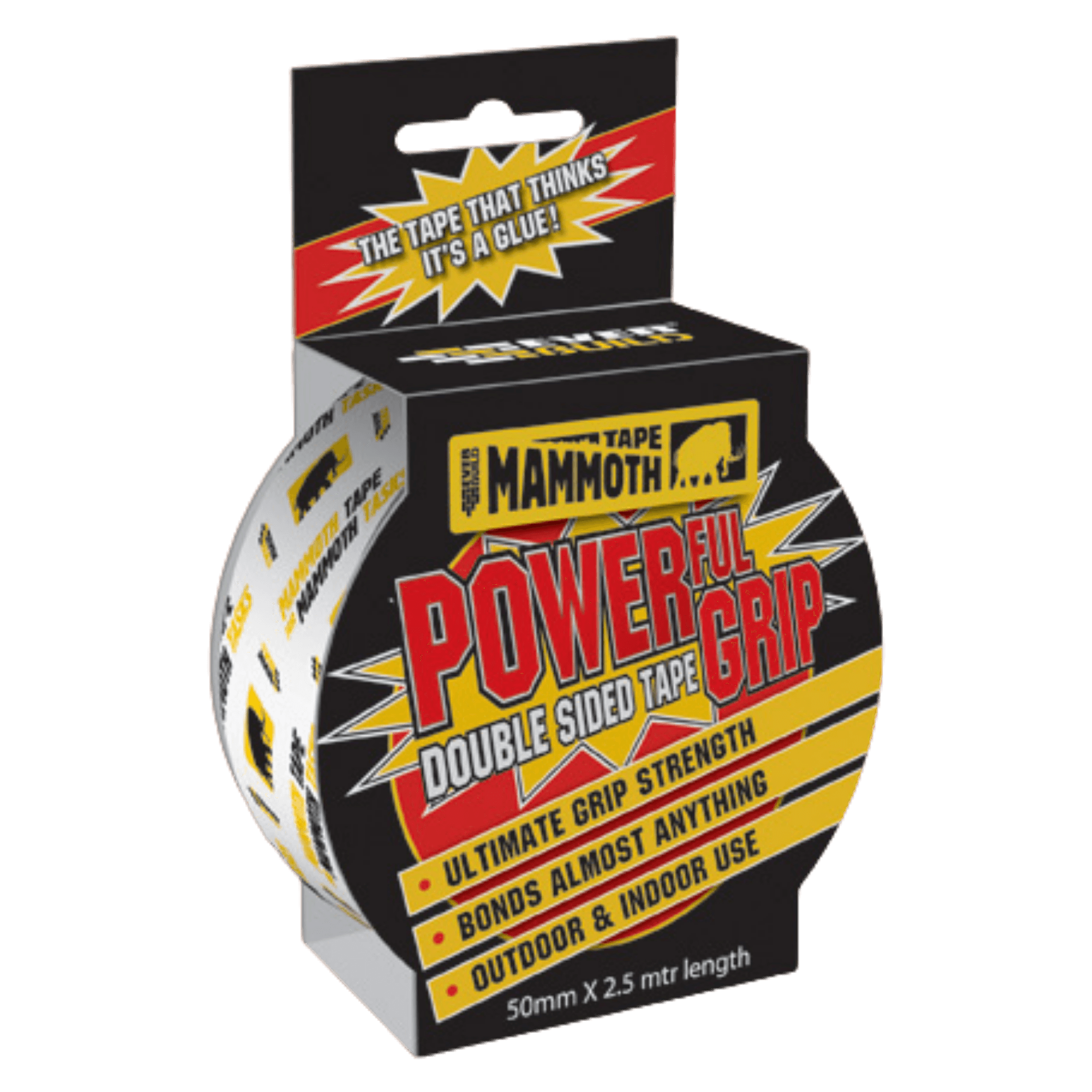 EVERBUILD Mammoth Powerful Grip Tape Double Sided 2.5 M