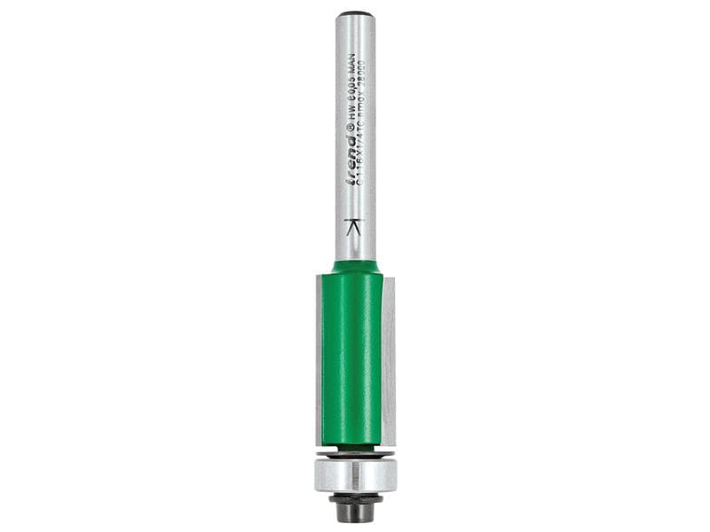 Trend C116X1/4TC C116 X 1/4 Tct 90° Bearing Guided Trimmer Cutter 12.7 X 25.4Mm