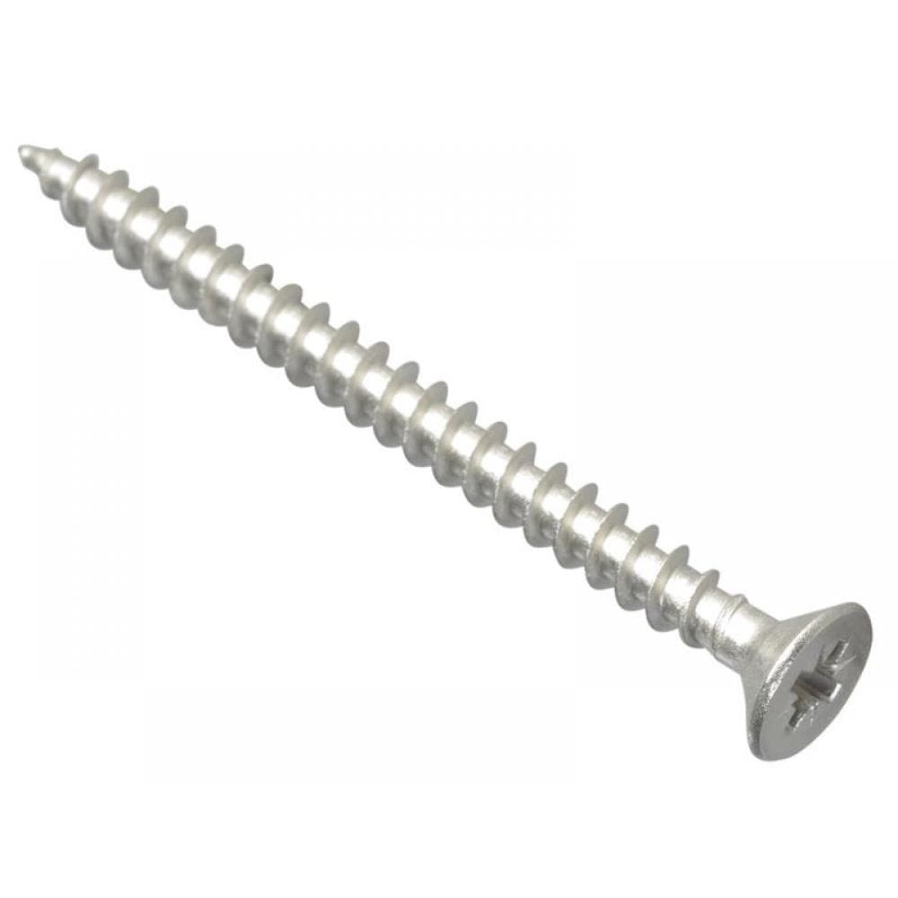 Forgefix POZI560SS Multi-Purpose Pozi Compatible Screw Csk St S/Steel 5.0 X 60Mm Box 100