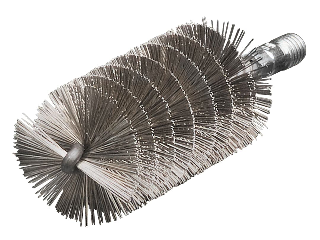 Lessmann Threaded Tube Brush 30mm Stainless Steel Wire 506.43
