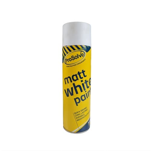 ProSolve All Purpose Acrylic Paint Spray - White 500ml