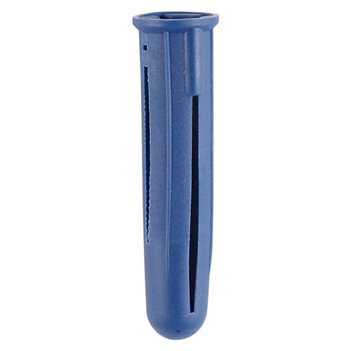 Plastic Wall Plugs - Blue (10.0 x 48mm)
