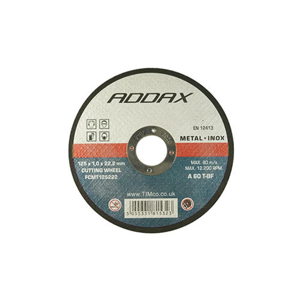Timco FCMT115222 Bonded Abrasive Disc - For Cutting 115 X 22.2 X 1.0 Box 1